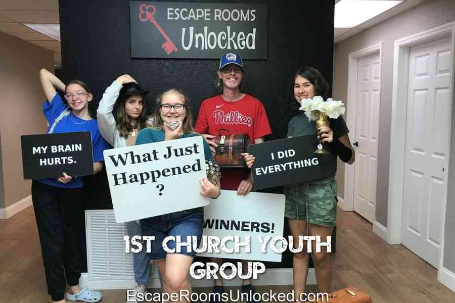 Youth at Escape Room 2