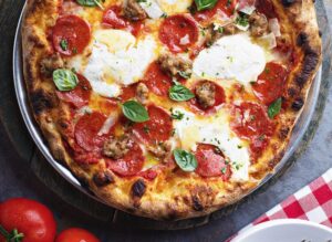 pizza New Life Church blood drive